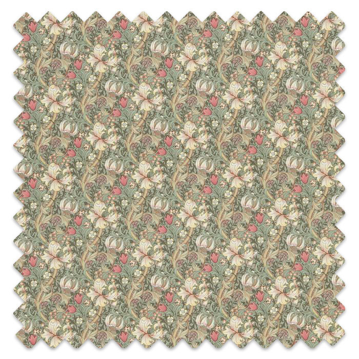 Swatch of Golden Lily Minor Artichoke/Vanilla