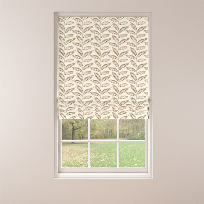 Roman Blind in Harlow Sand by Belfield Home
