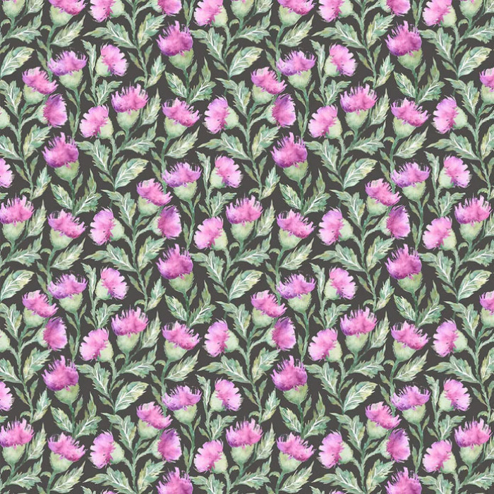 Hawick Graphite Fabric by Voyage