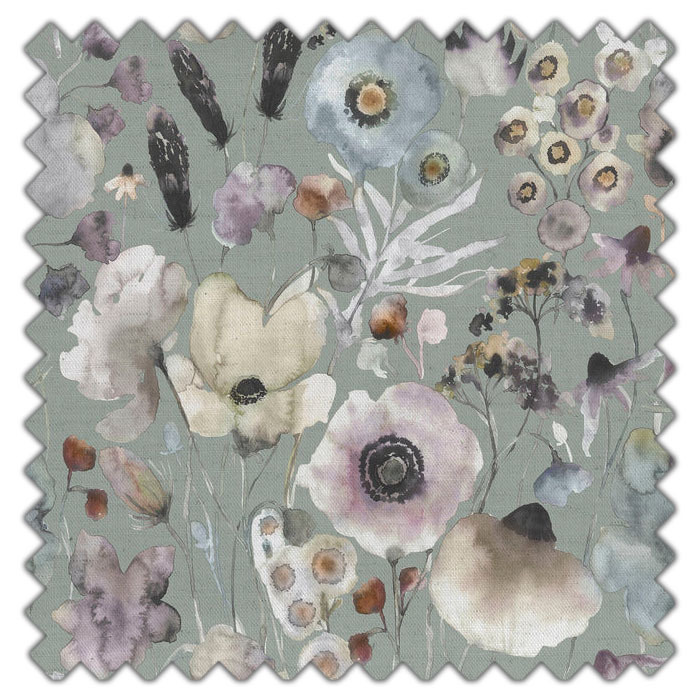 Swatch of Hibbertia Haze Sage by Voyage