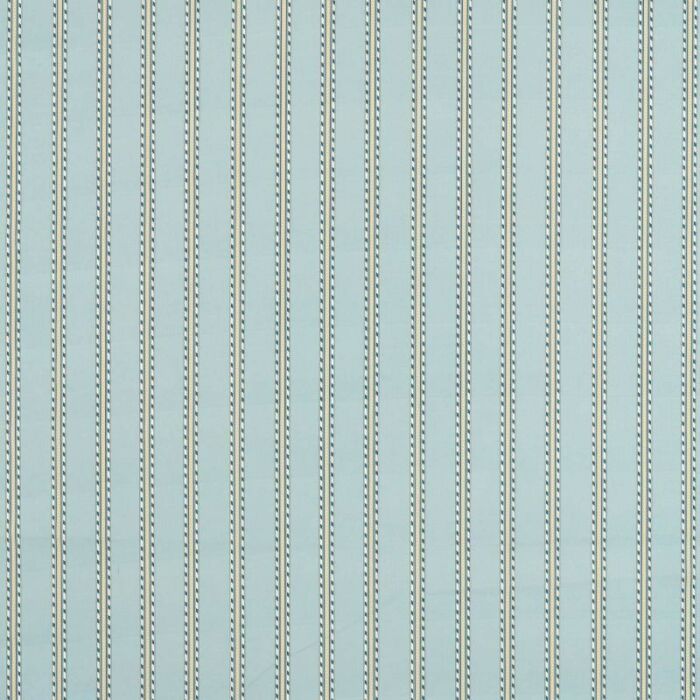 Holland Park Stripe Outdoor Mineral Blue Fabric by Morris & Co