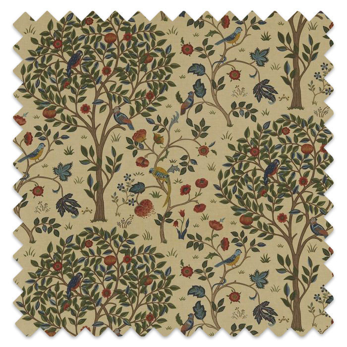 Swatch of Kelmscott Tree Forest/Gold