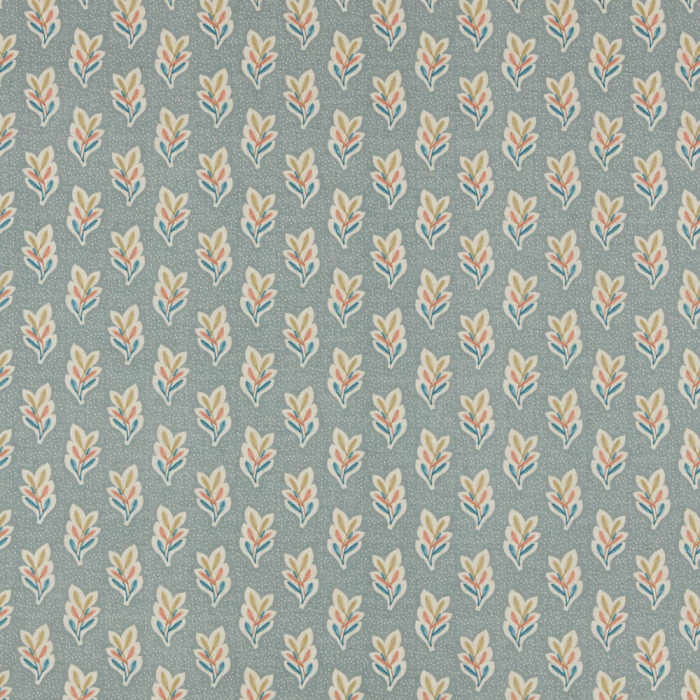 Lalita Chalk Blue Fabric by iLiv