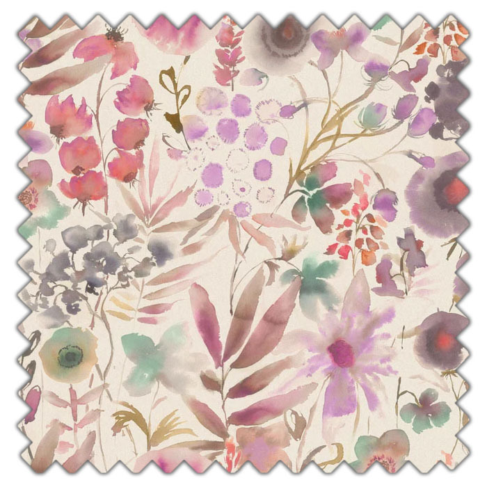 Swatch of Lomondra Apricot Linen by Voyage