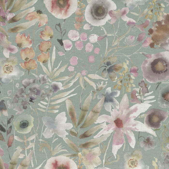 Lomondra Ironstone Willow Fabric by Voyage