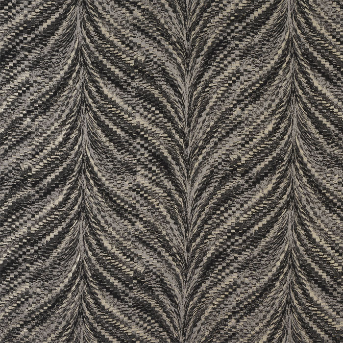 Luxor Charcoal Fabric by Porter And Stone