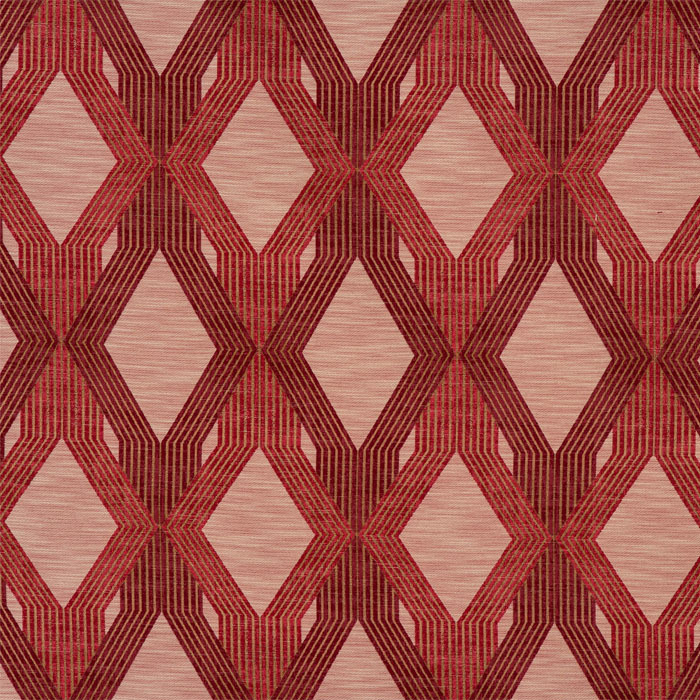 Magdelena Rosso Fabric by Porter And Stone