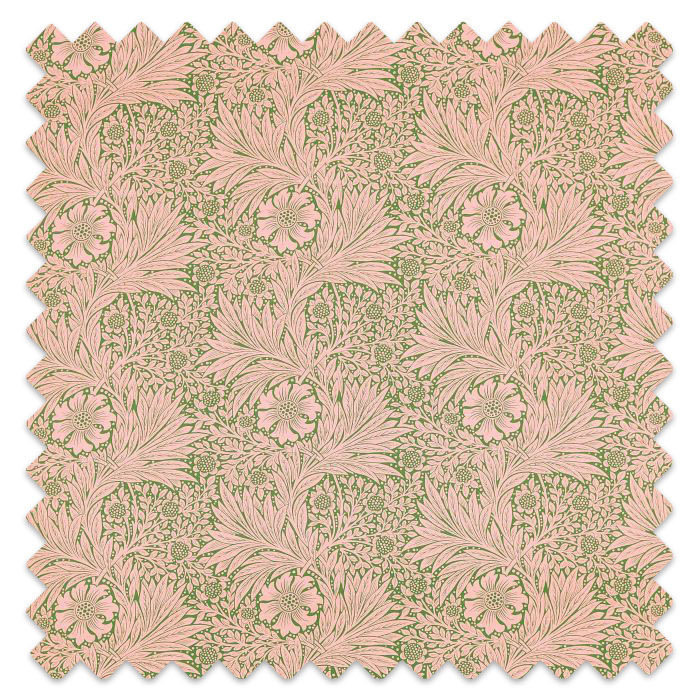 Swatch of Marigold Olive/Pink