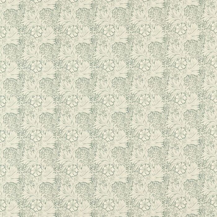 Marigold Outdoor Soft Teal Fabric by Morris & Co