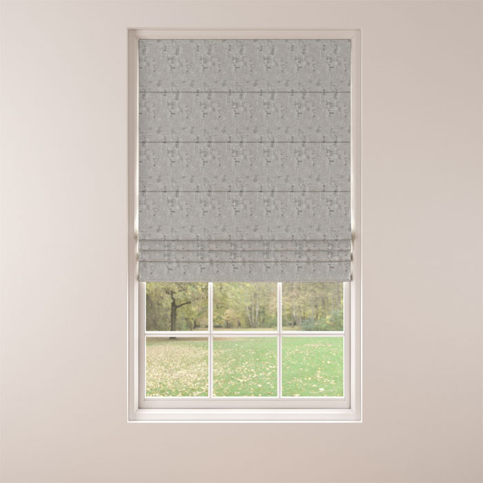 Roman Blind in Marriot Silver by Belfield Home