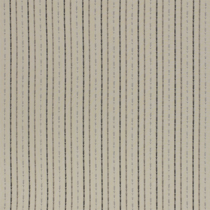 Maya Stripe Charcoal Fabric by Porter And Stone