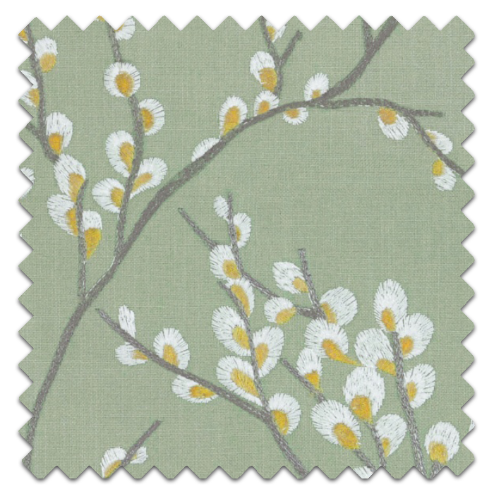 Roman Blinds Mila Sage Fabric Sample