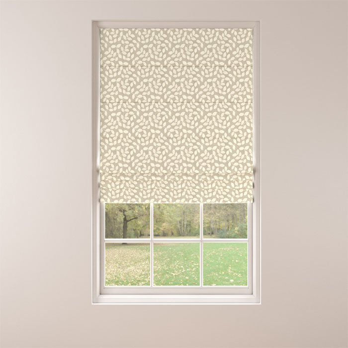 Roman Blind in Milton Stone by Belfield Home