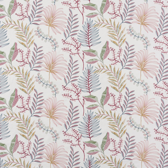 Mimosa Pomegranate Fabric by Bill Beaumont