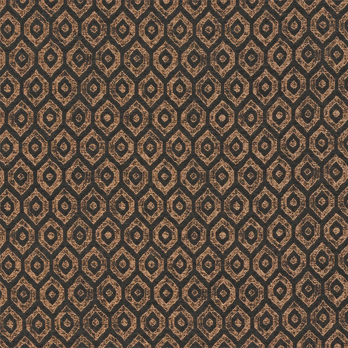 Mistral Copper Fabric by Porter And Stone