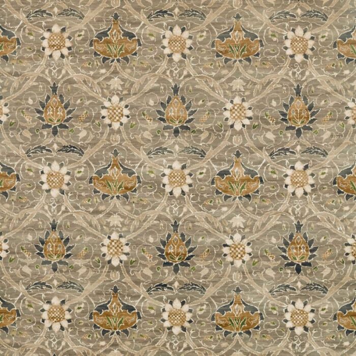 Montreal Velvet Grey/Charcoal Fabric by Morris & Co