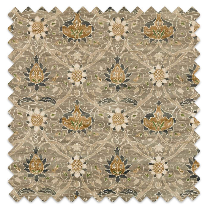 Swatch of Montreal Velvet Grey/Charcoal