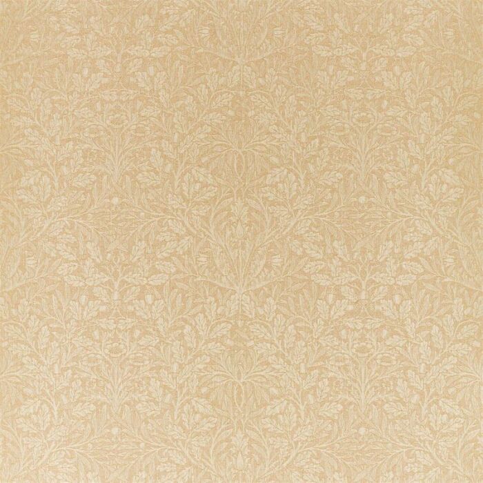 Morris Acorn Ochre Fabric by Morris & Co