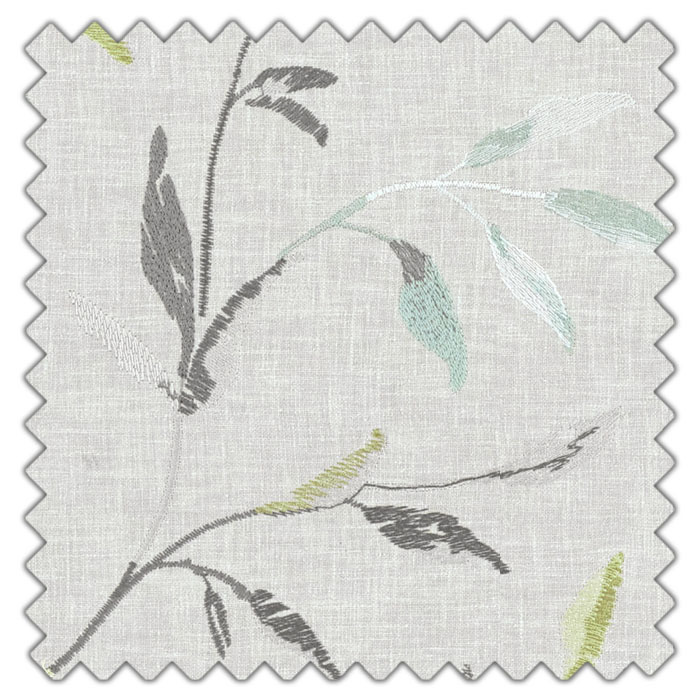 Swatch of Norella Green by Belfield Home