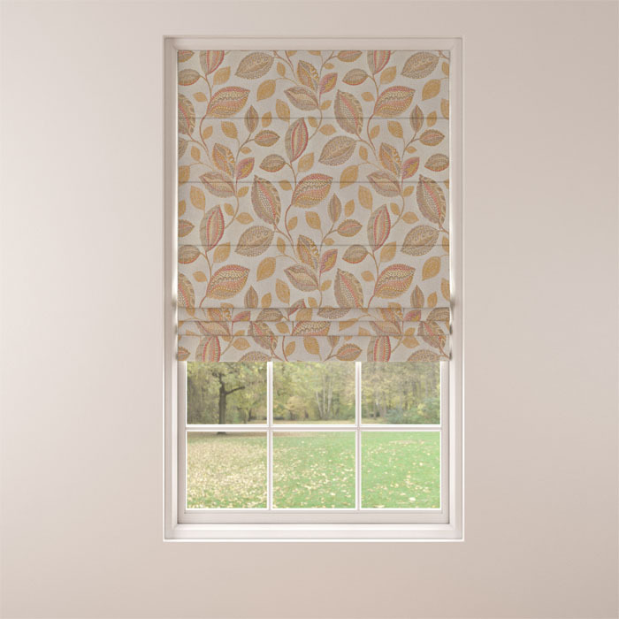 Roman Blind in Oakley Spice by Belfield Home