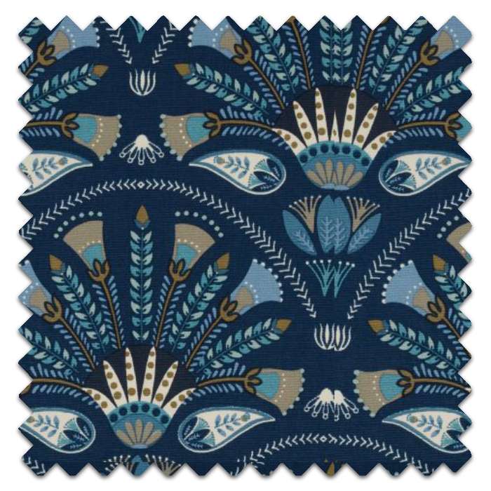 Swatch of Octavia Sapphire