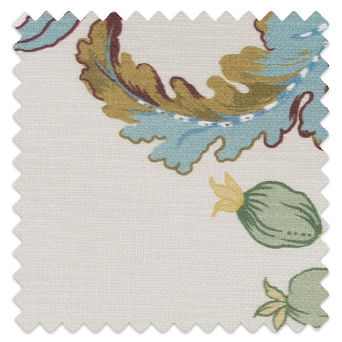 Swatch of Oleander Chintz