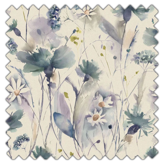 Swatch of Olearia Crocus Linen by Voyage