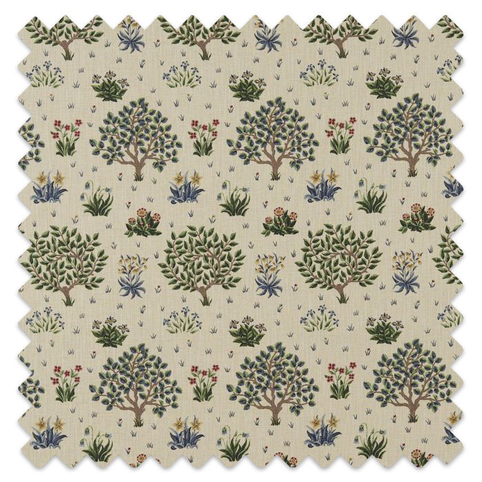 Swatch of Orchard Forest/Indigo