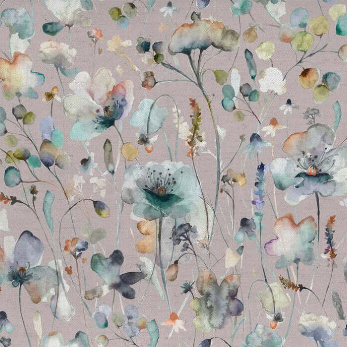 Pimelea Coral Cloud Lavender Fabric by Voyage