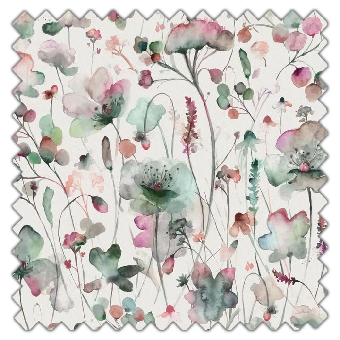 Swatch of Pimelea Meadow Cream by Voyage