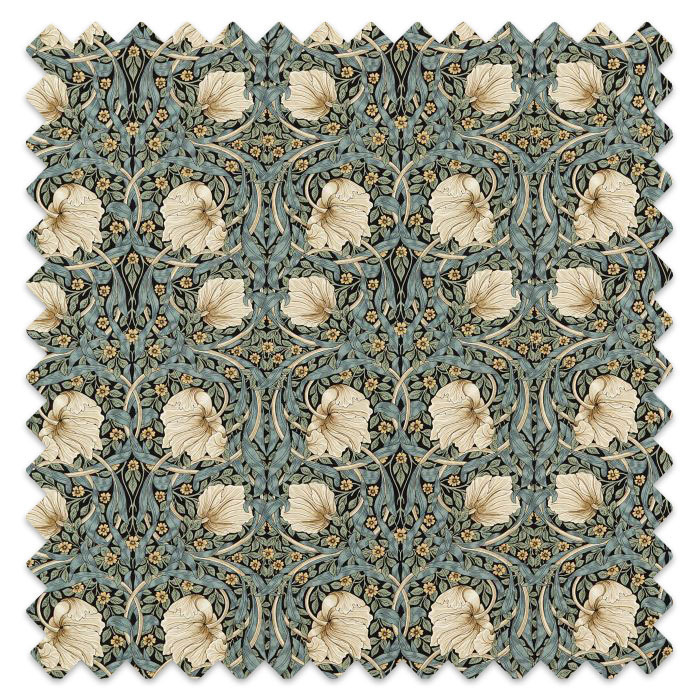 Swatch of Pimpernel Ink/Sage