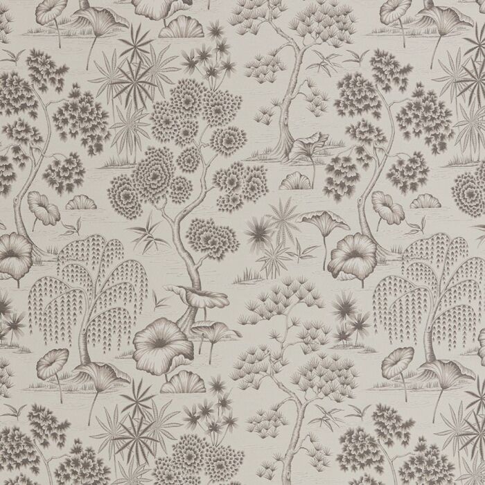 Porcelain Caribou Fabric by iLiv