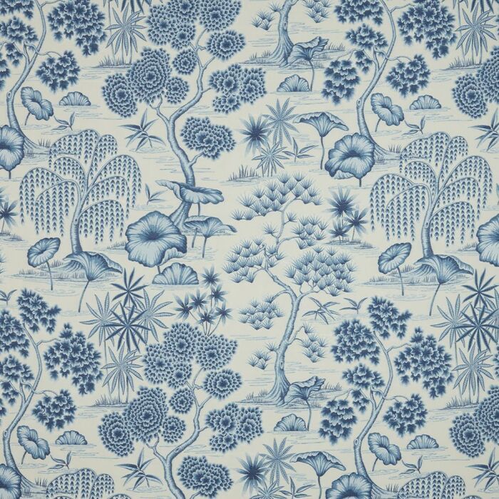 Porcelain Delft Fabric by iLiv