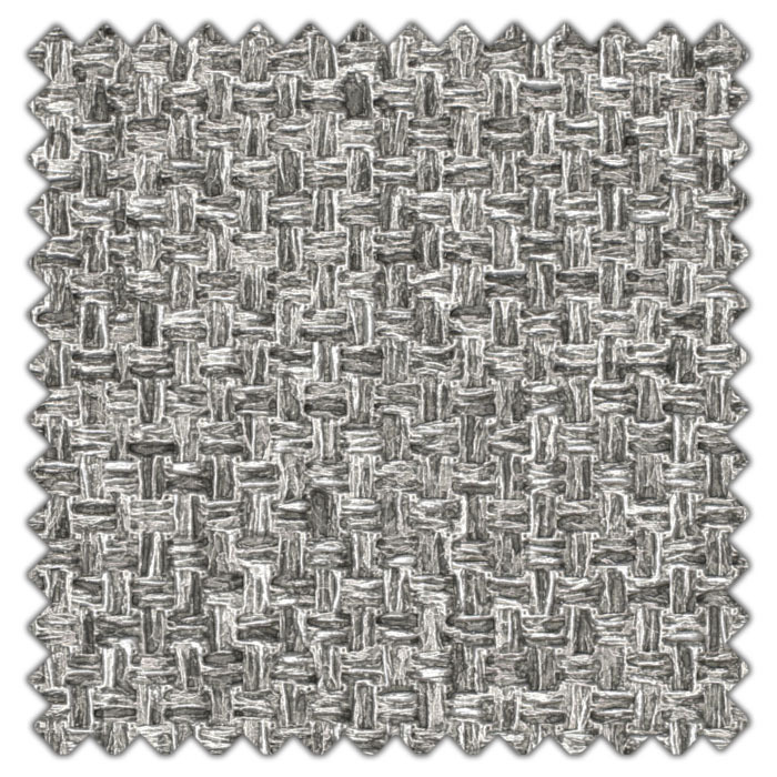 Swatch of Raffia Silver by Belfield Home