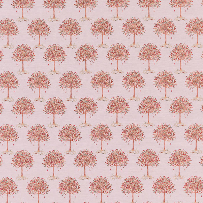 Salmesbury Terracotta Fabric by Porter And Stone