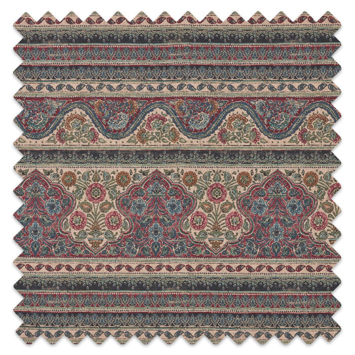 Swatch of Sari Carmine