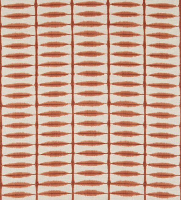 Shibori Chilli Linen Fabric by Scion