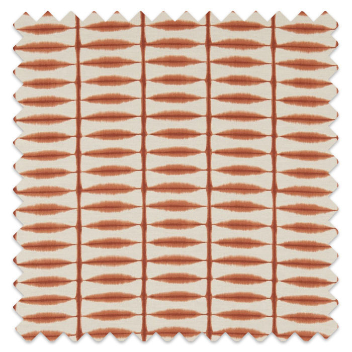 Swatch of Shibori Chilli Linen by Scion