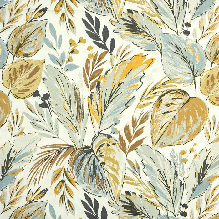 St Barts Chartreuse Fabric by Porter And Stone