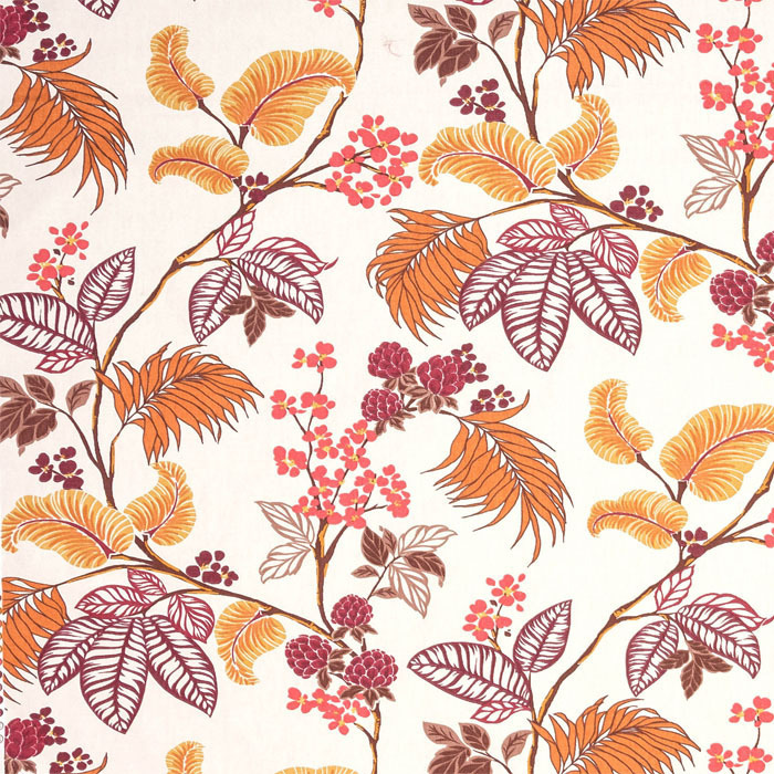 St Lucia Autumn Fabric by Porter And Stone