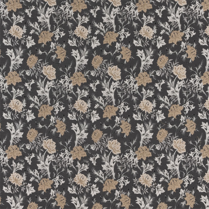 Summerset Charcoal Fabric by Porter And Stone
