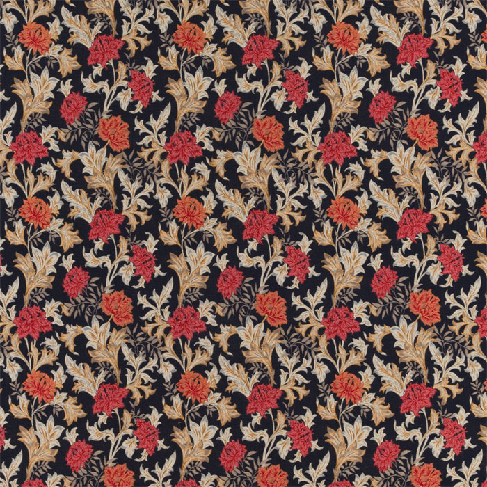 Summerset Midnight Fabric by Porter And Stone