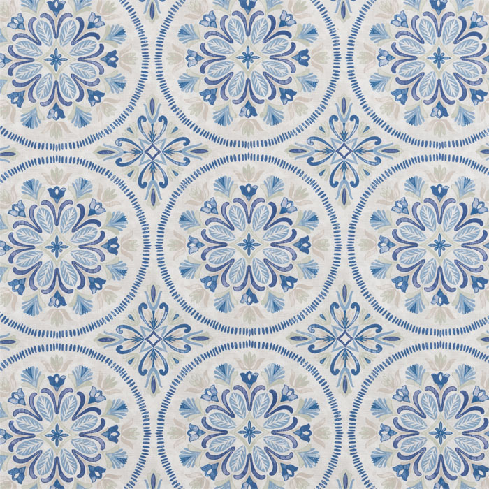 Tamarix Sapphire Fabric by Bill Beaumont