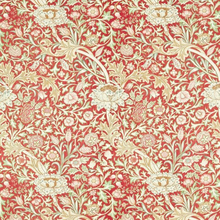 Trent Red House Fabric by Morris & Co