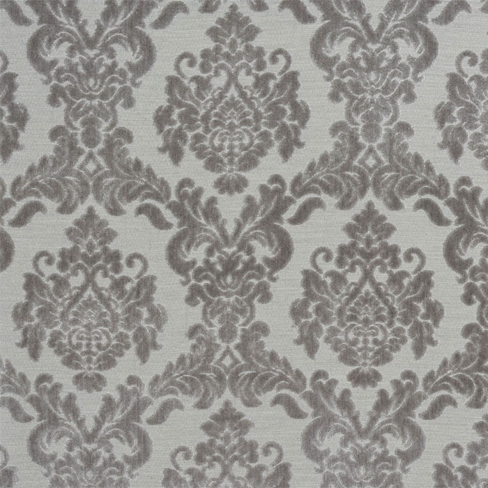 Tuscania Silver Fabric by Porter And Stone