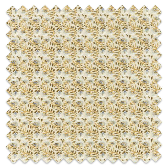 Swatch of Wardle Embroidery Bayleaf/Manilla