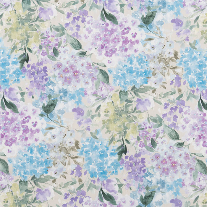 Waterperry Periwinkle Fabric by Bill Beaumont