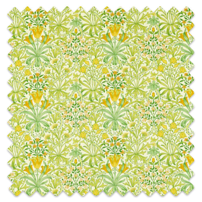 Swatch of Woodland Weeds Sap Green