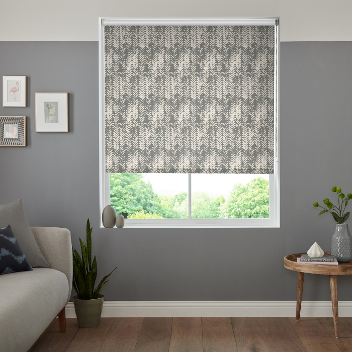 Scandi Smoke Eve Electric Roller Blind