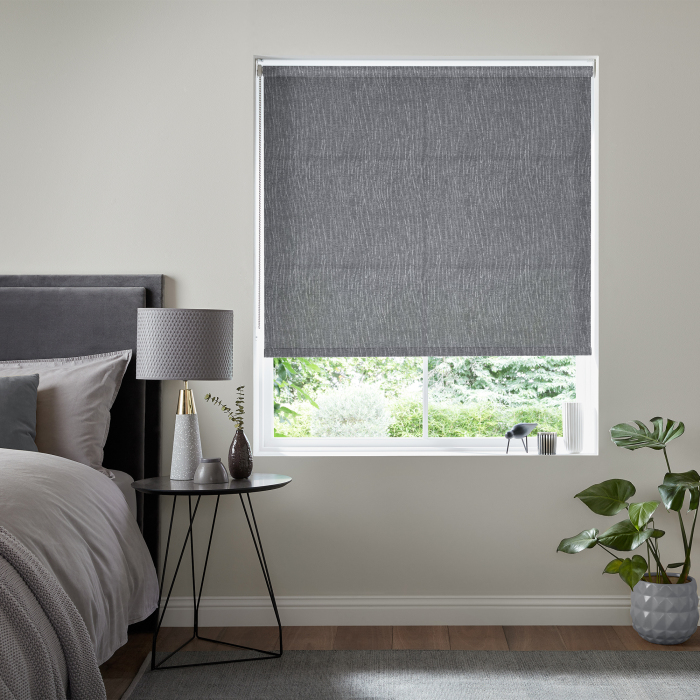 Silver Birch Slate Eve Electric Roller Blind
